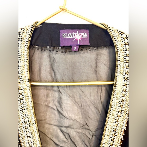 Beloved star cover up sheer small black - Picture 5 of 8